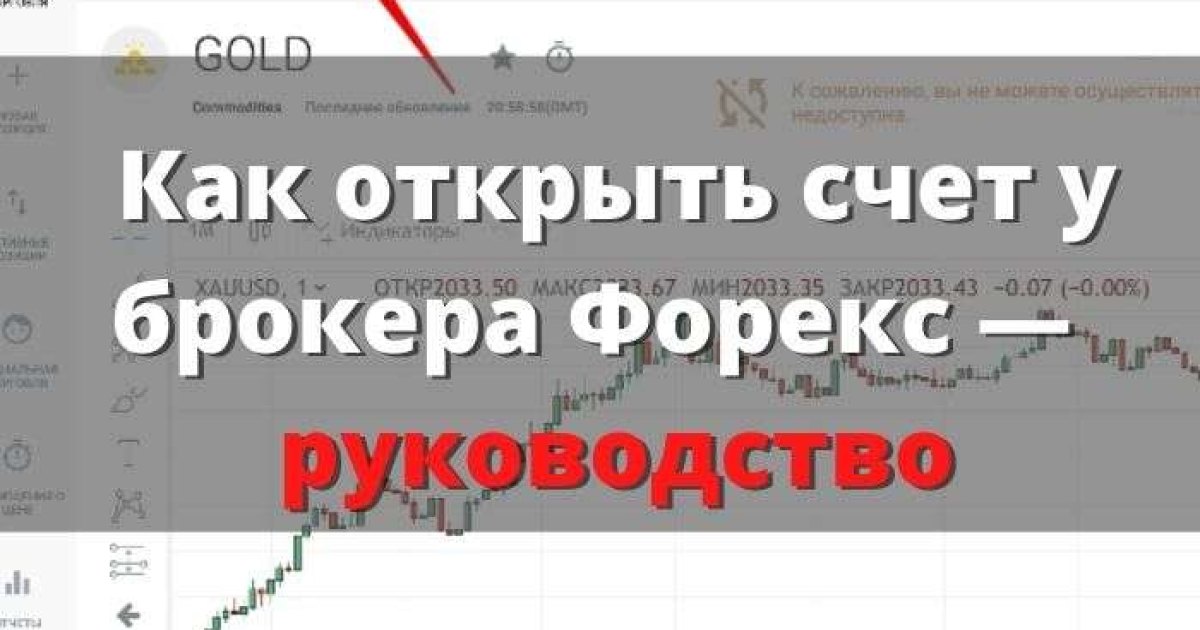 Как открыть счет у брокера Форекс — полное руководство