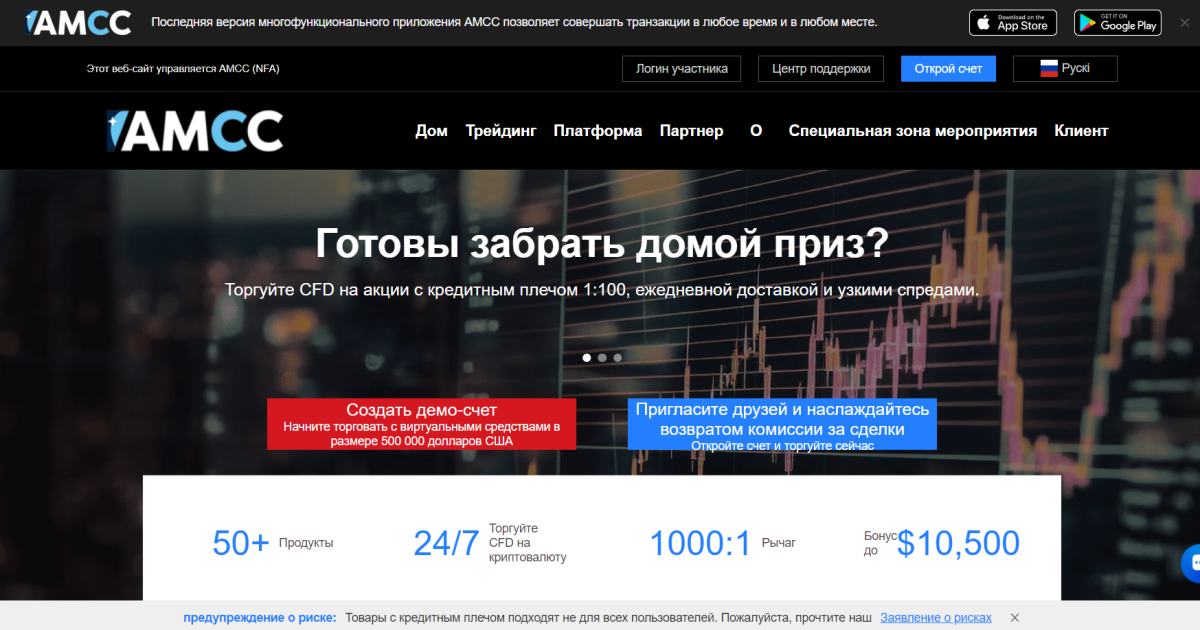 Amccfct отзывы. Лживый брокер?