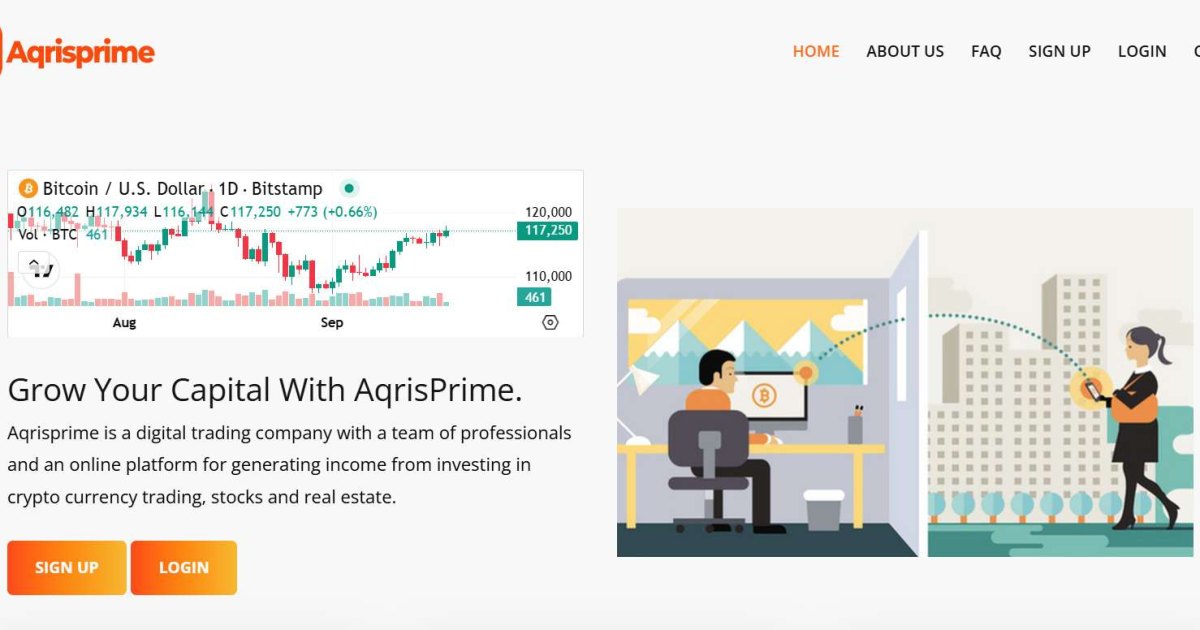 AqrisPrime отзывы. Лжеброкер?
