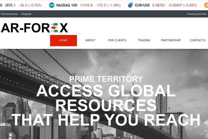 Брокер AR-FOREX отзывы. Развод на деньги?