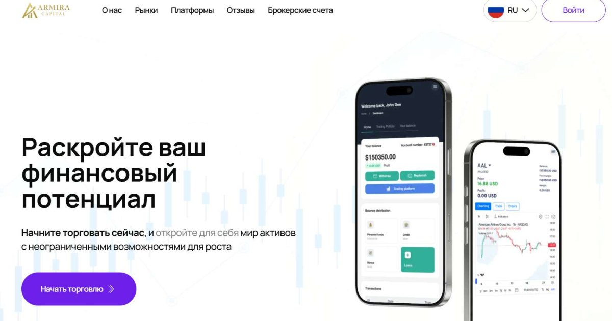 Armira Capital отзывы. Лжеброкер?