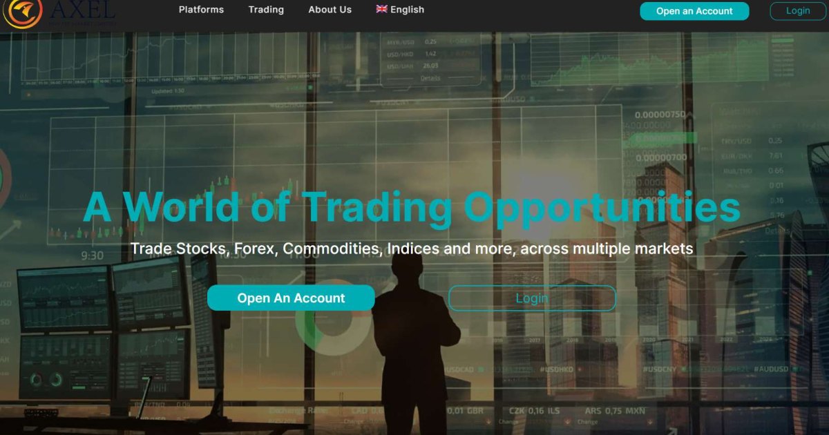 AXEL (axeltrader.com) отзывы. Лжеброкер?