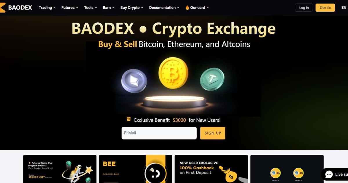 BAODEX отзывы. Мошенническая биржа?