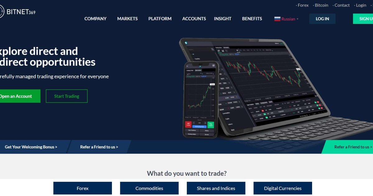 Bitnet369 отзывы. Фальшивый брокер?