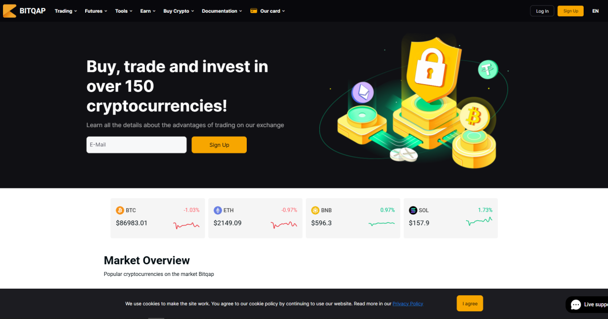 Bitqap отзывы. Биржа мошенников?