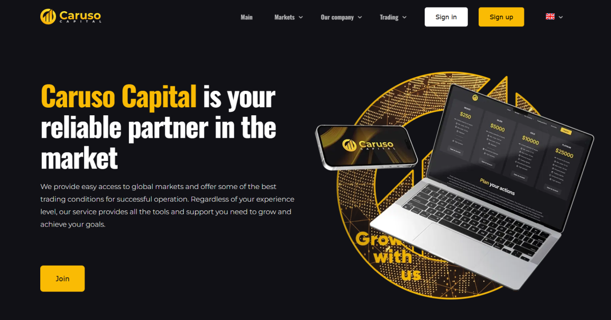 Caruso Capital отзывы. Обман?