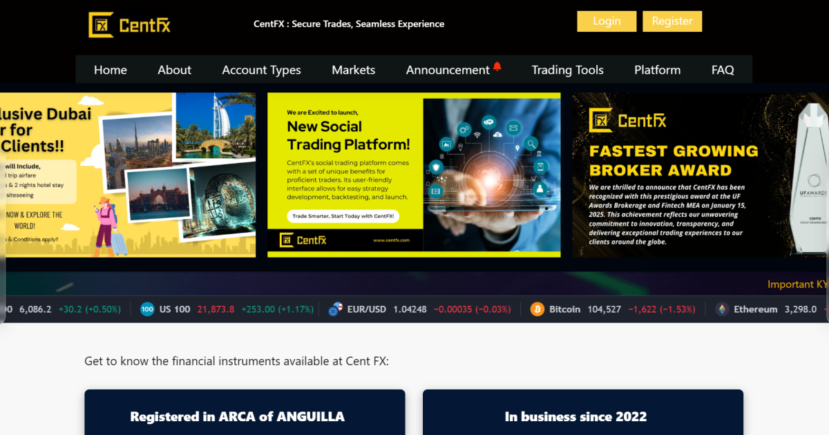 CentFX отзывы. Фальшивый брокер?