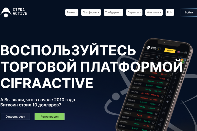 Cifra Active отзывы. Брокер мошенник?