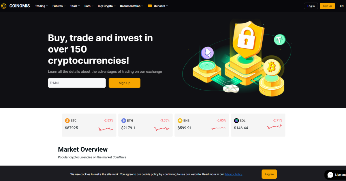 Coinomis отзывы. Криптобиржа фейк?