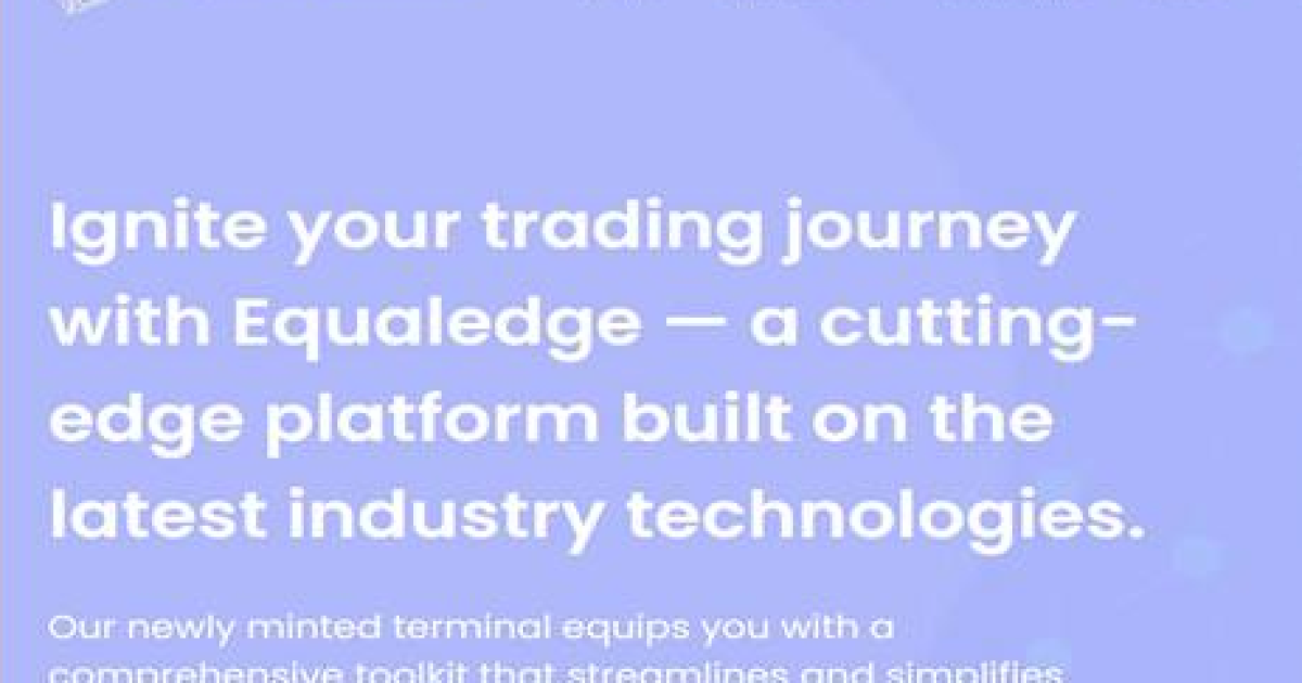 Equaledge отзывы. Брокер мошенник?