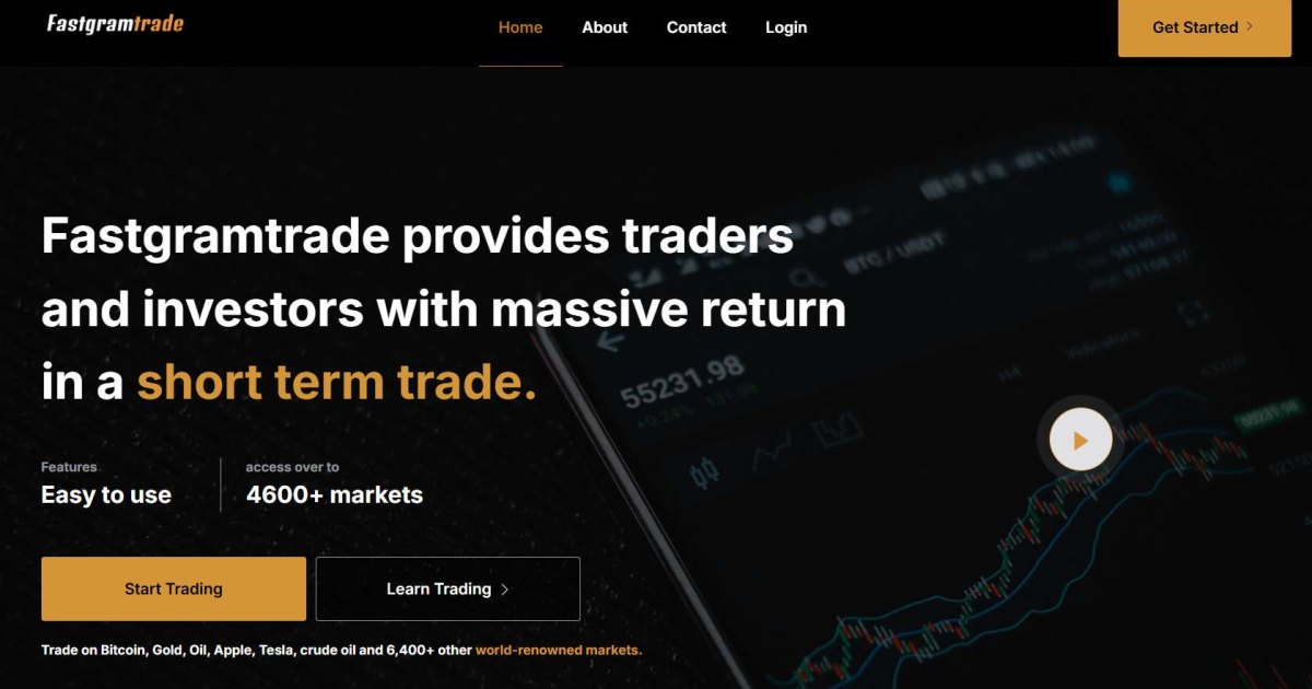 FastgramTrade отзывы. Псевдоброкер?