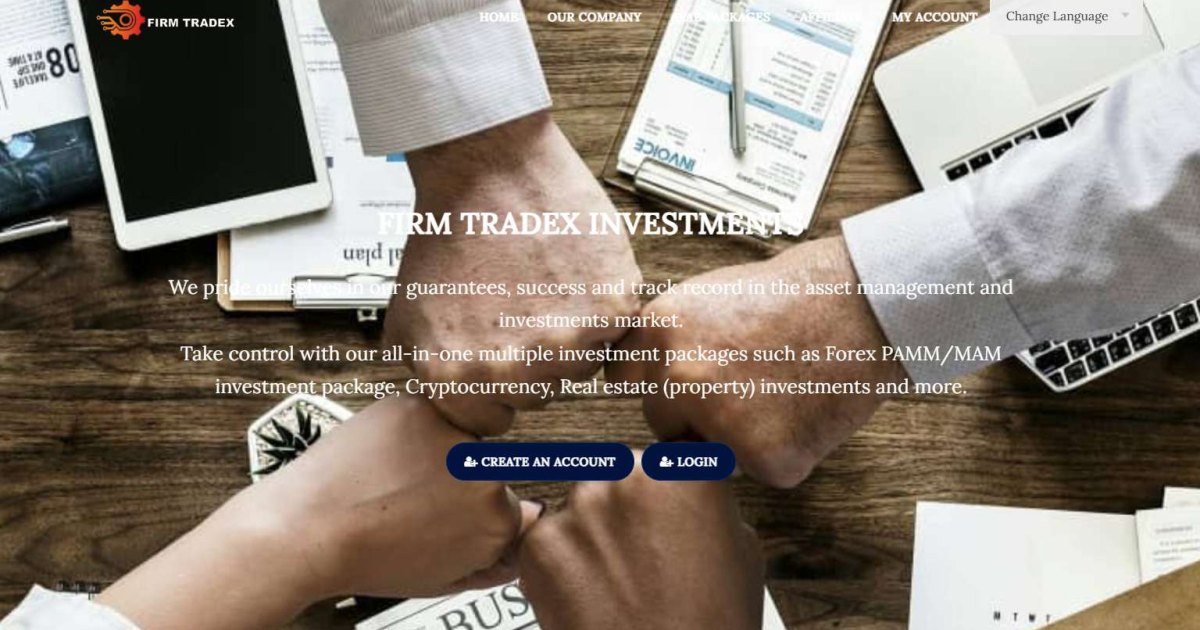 Firm Tradex отзывы. Лжеброкер?