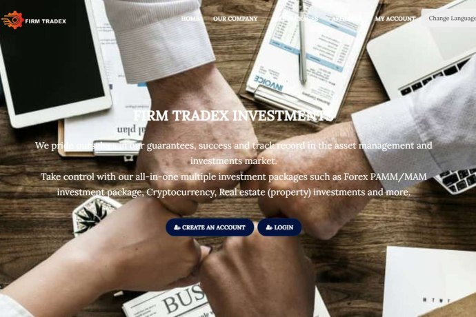 Firm Tradex отзывы. Лжеброкер?
