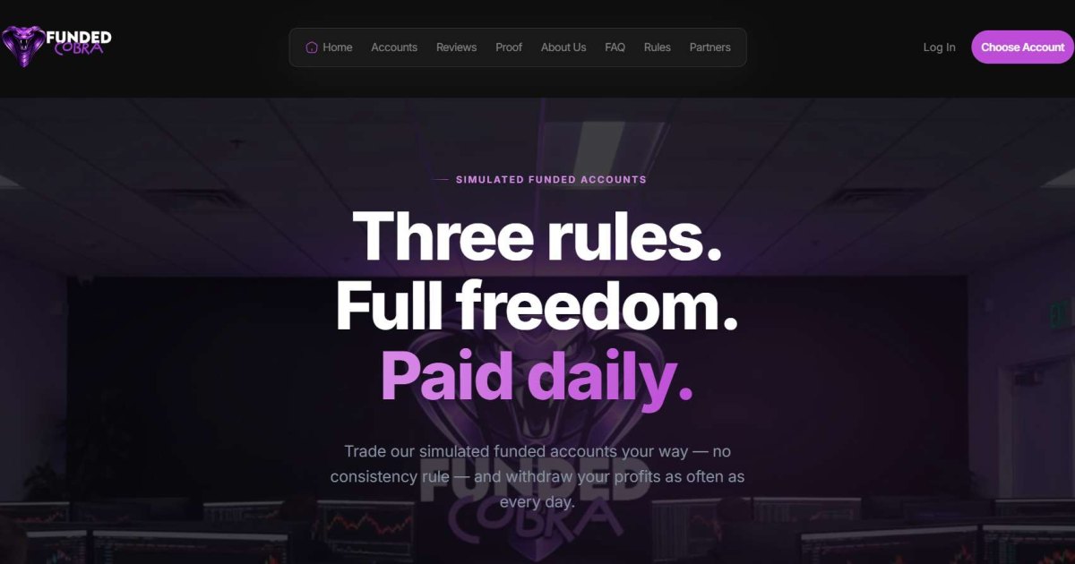 FundedCobra отзывы. Лжеброкер?