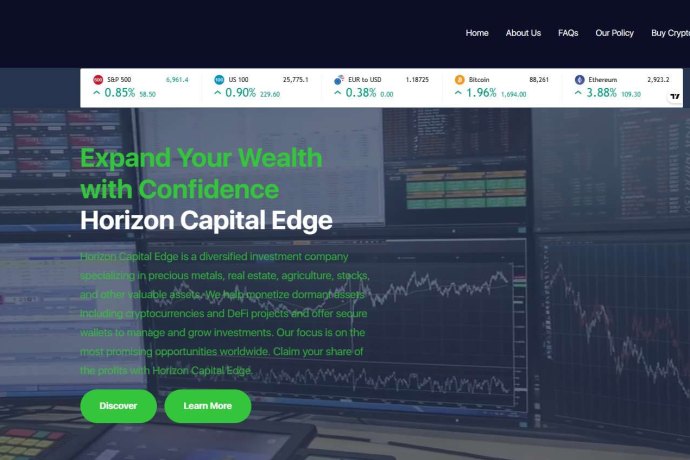 Horizon Capital Edge отзывы. Обман?