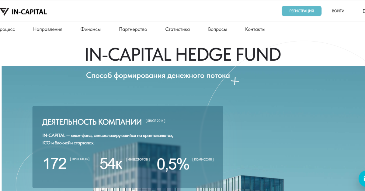 In Capital отзывы. Лжеброкер?
