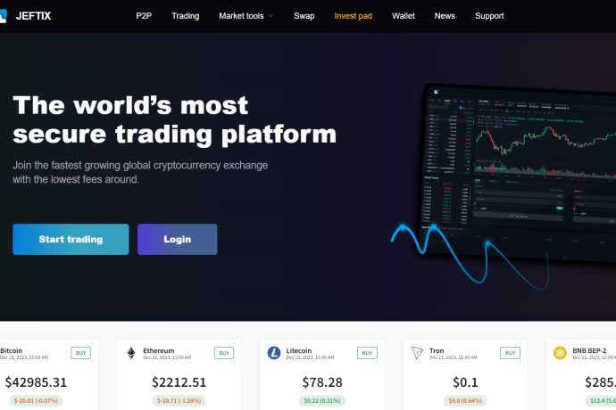 Криптобиржа JEFTIX отзывы. Скам?