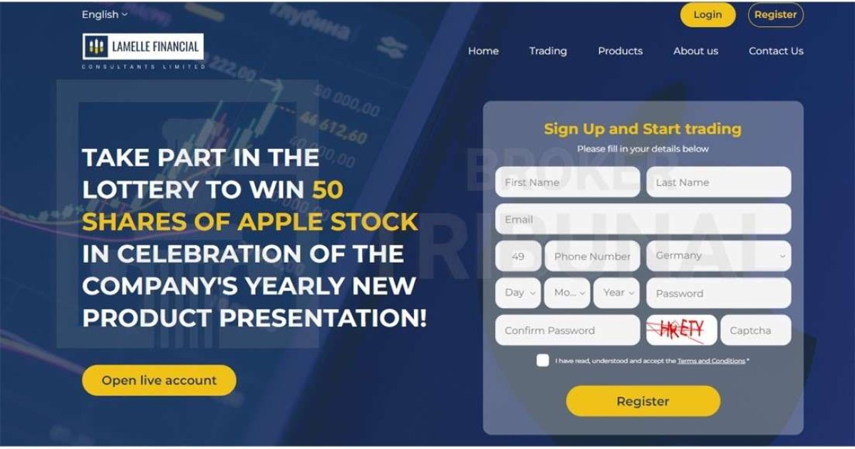 Lamelle Financial очередной мошенник? Отзывы и вывод денег
