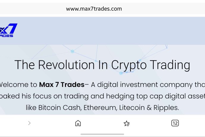 Max 7 Trades отзывы. Обман?
