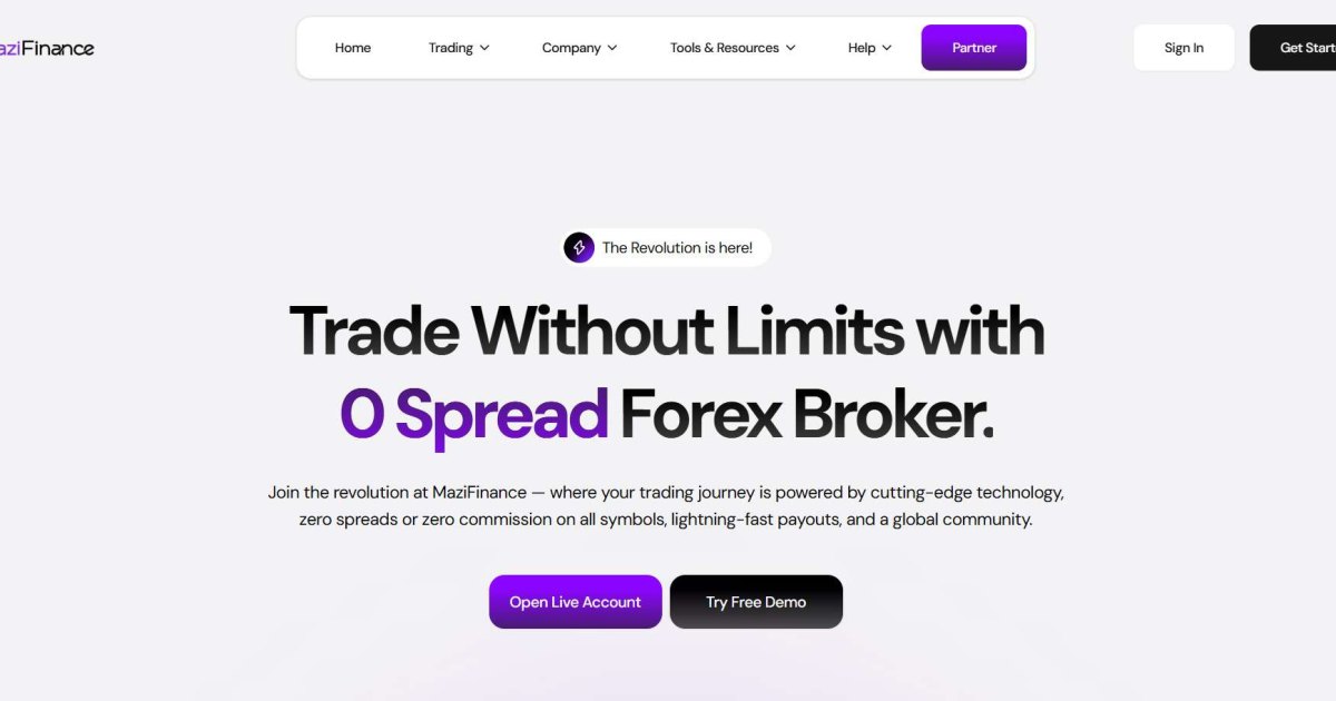 MaziFinance отзывы. Псевдоброкер?