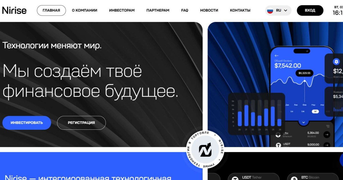 Nirise отзывы. Липовый брокер?