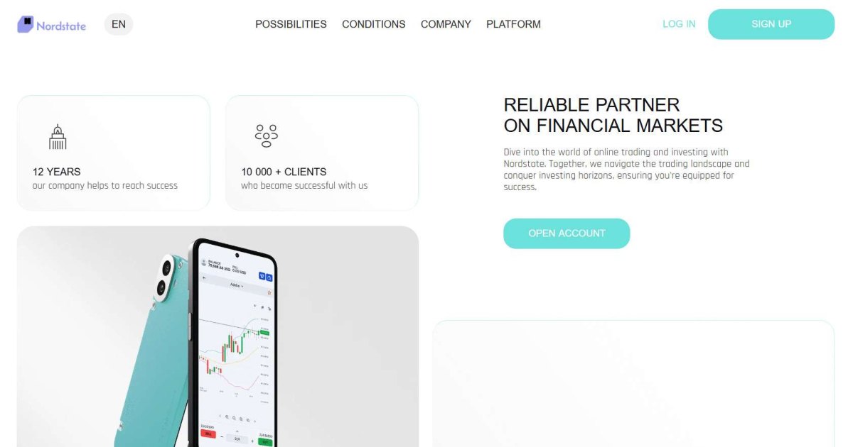 Nordstate отзывы. Брокер мошенник?