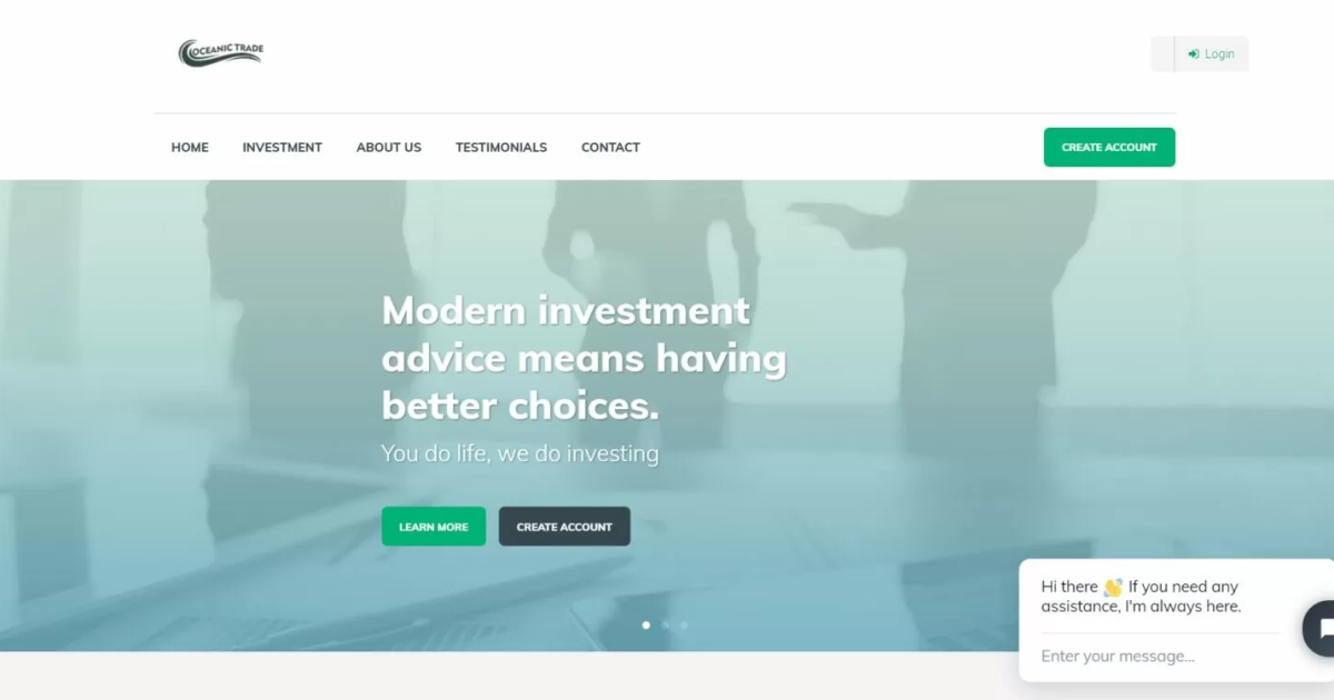 Oceanic Trade Advisors Corporation отзывы. Обман?