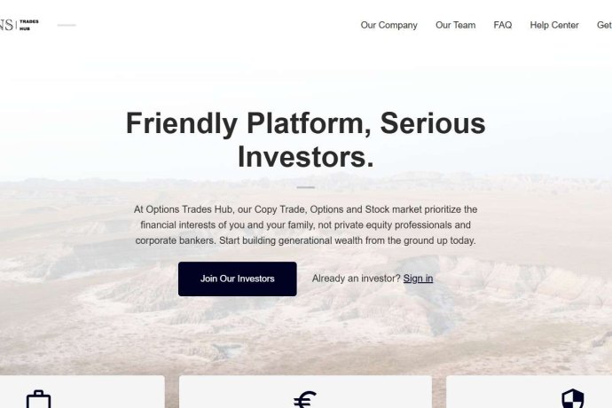 Options Trades Hub отзывы. Это развод?