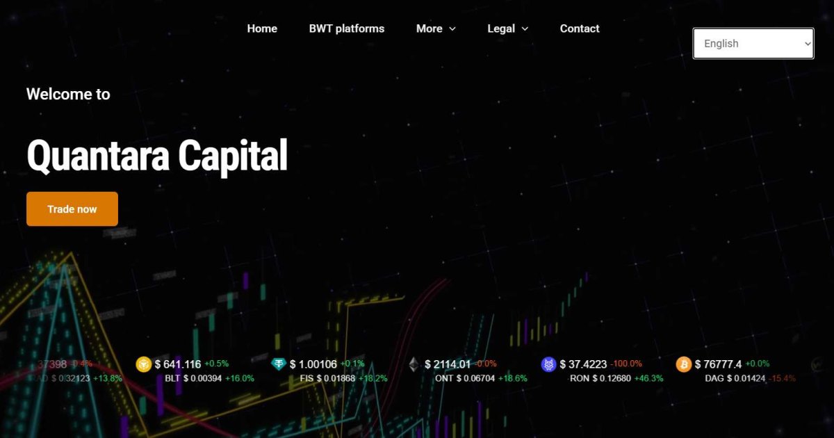 Quantara Capital отзывы. Обман?