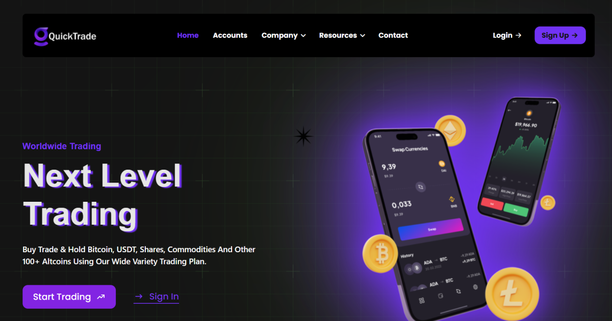 QuickTrade отзывы. Псевдоброкер?