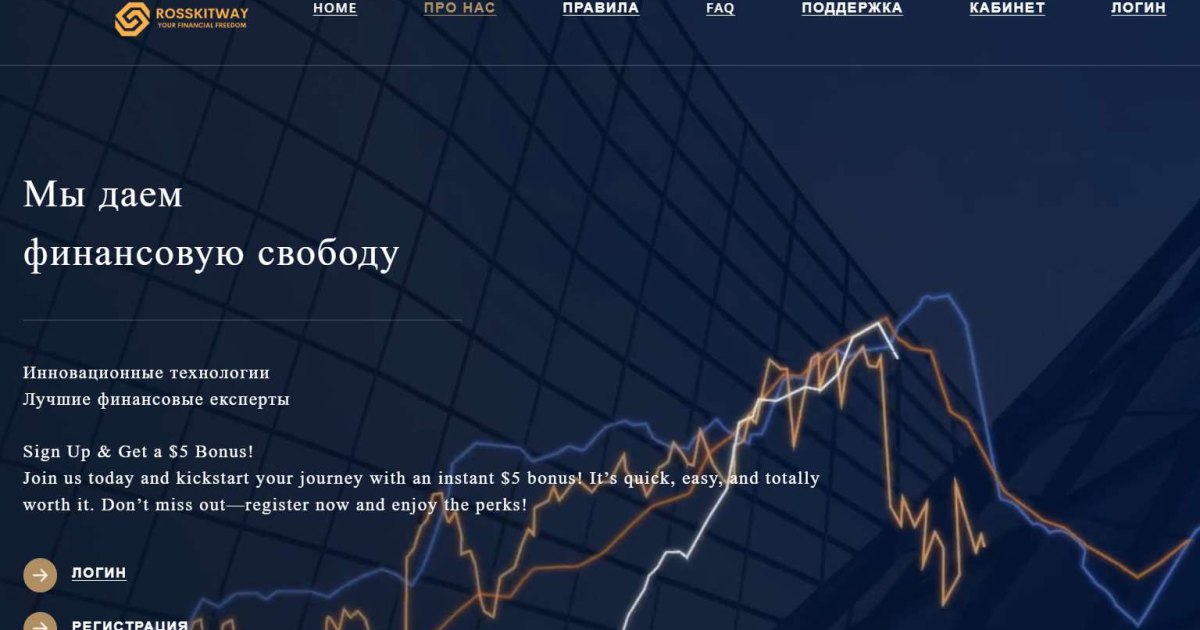 RossKitWay отзывы. Лжеброкер?