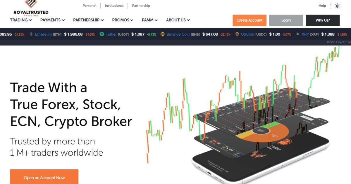 Royaltrusted Trading отзывы. Это развод?