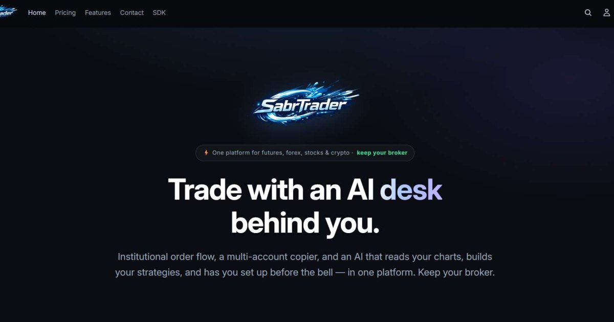 SabrTrader отзывы. Лжеброкер?