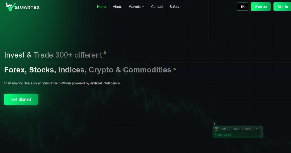 SIMARTEX отзывы. Псевдоброкер?