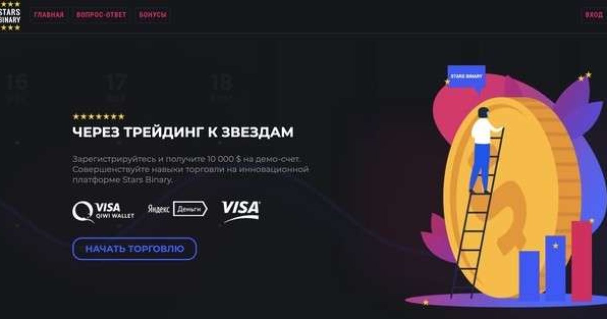 Жалоба на брокера StarsBinary. Не выводят деньги