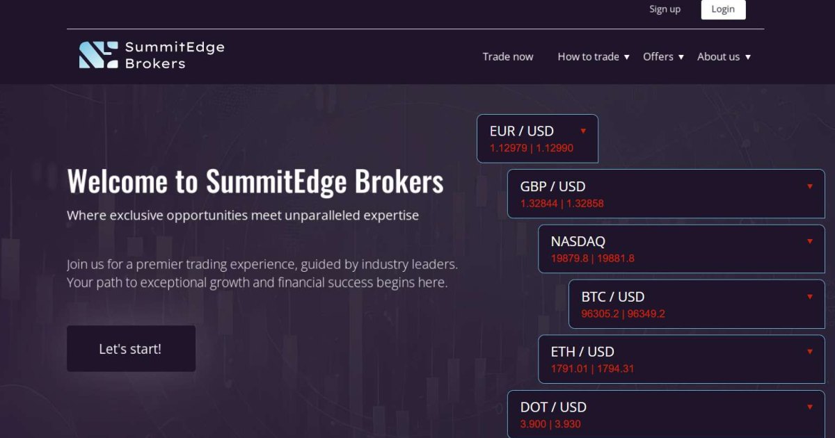 SummitEdge Brokers отзывы. Обман?