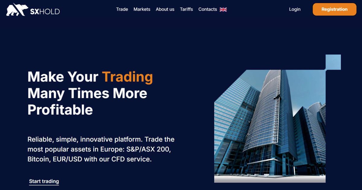 SX Hold отзывы. Брокер мошенник?