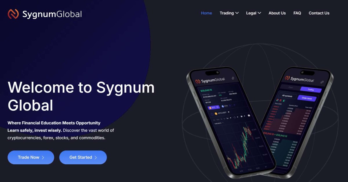 Sygnum Global отзывы. Обман?