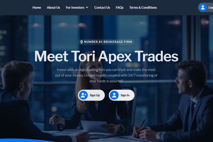 Tori Apex Trades отзывы. Обман?