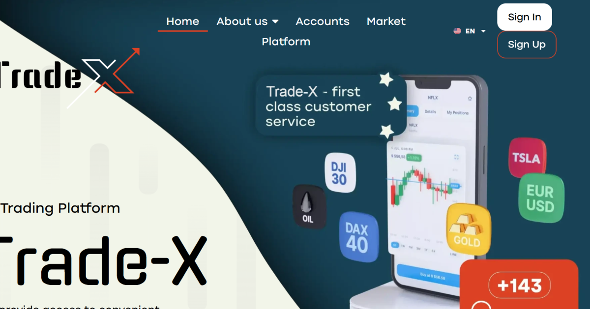 Trade-X отзывы. Брокер мошенник?