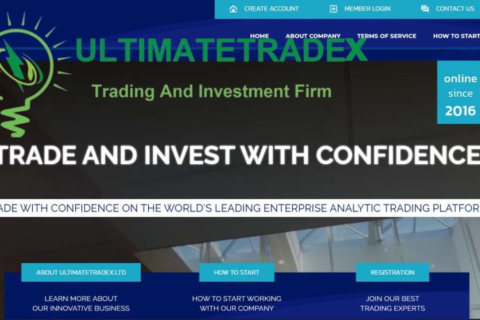 UltimateTradex Ltd отзывы. Это развод?