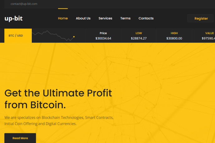 Up-Bit (up-bit.com) отзывы. Лжеброкер?
