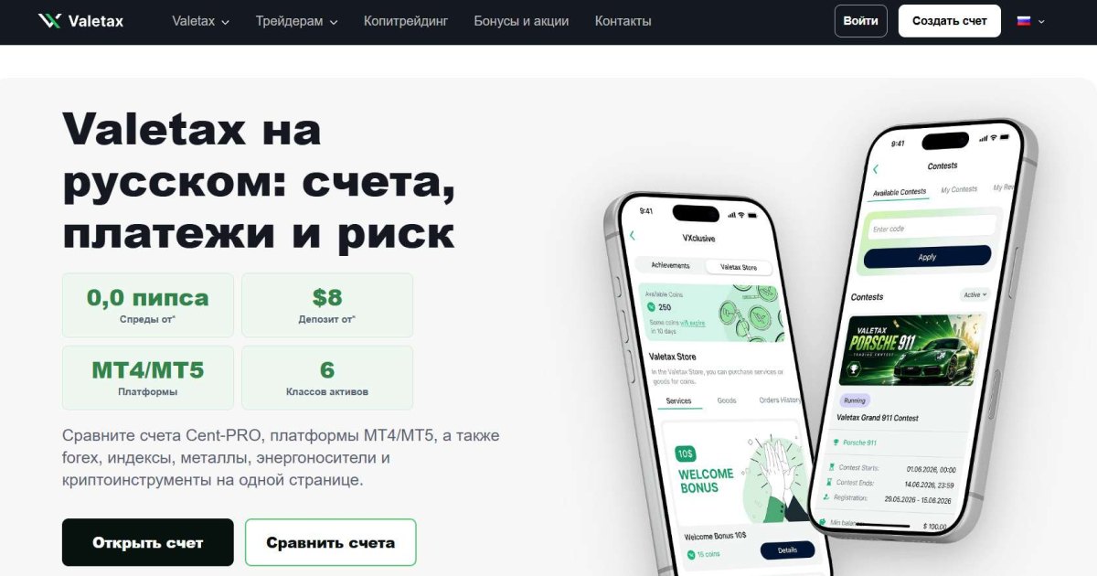Valetax отзывы. Брокер мошенник?