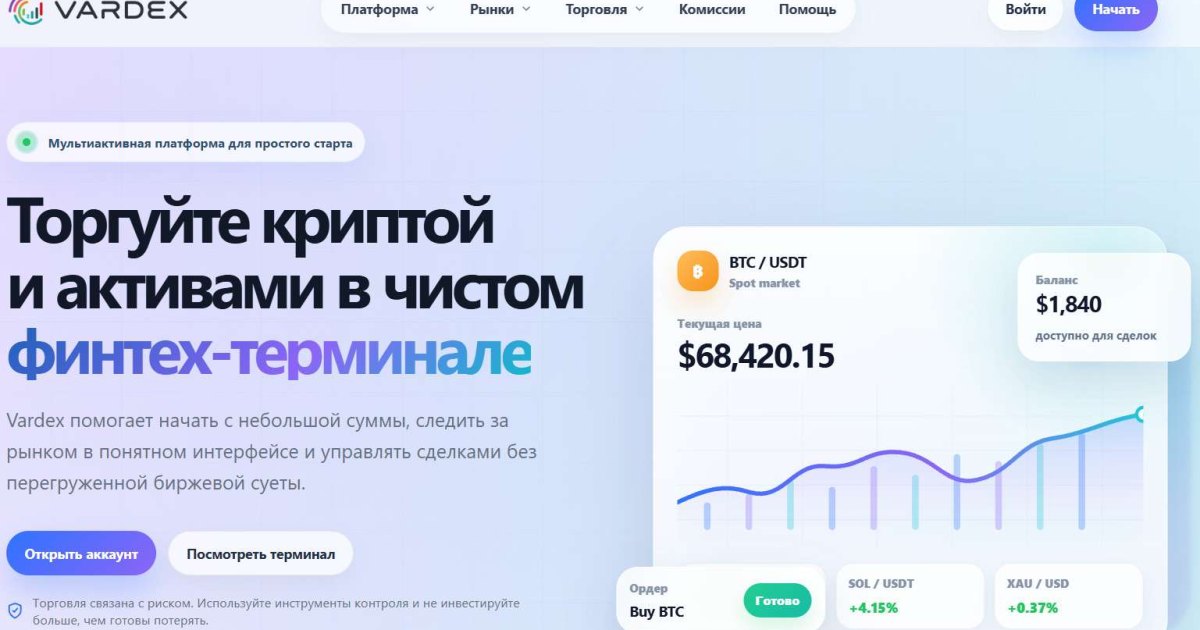 Vardex отзывы. Брокер мошенник?