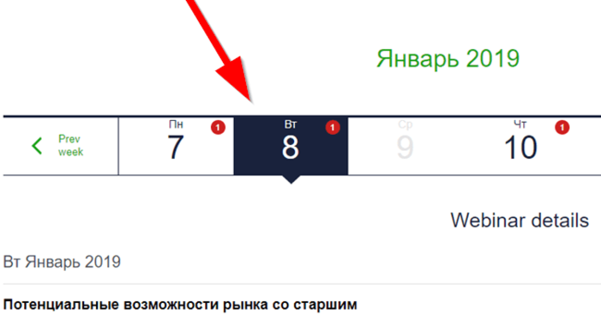 Вебинар по теме потенциальные возможности рынка