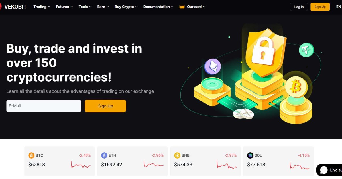 VEKOBIT отзывы. Криптобиржа фейк?