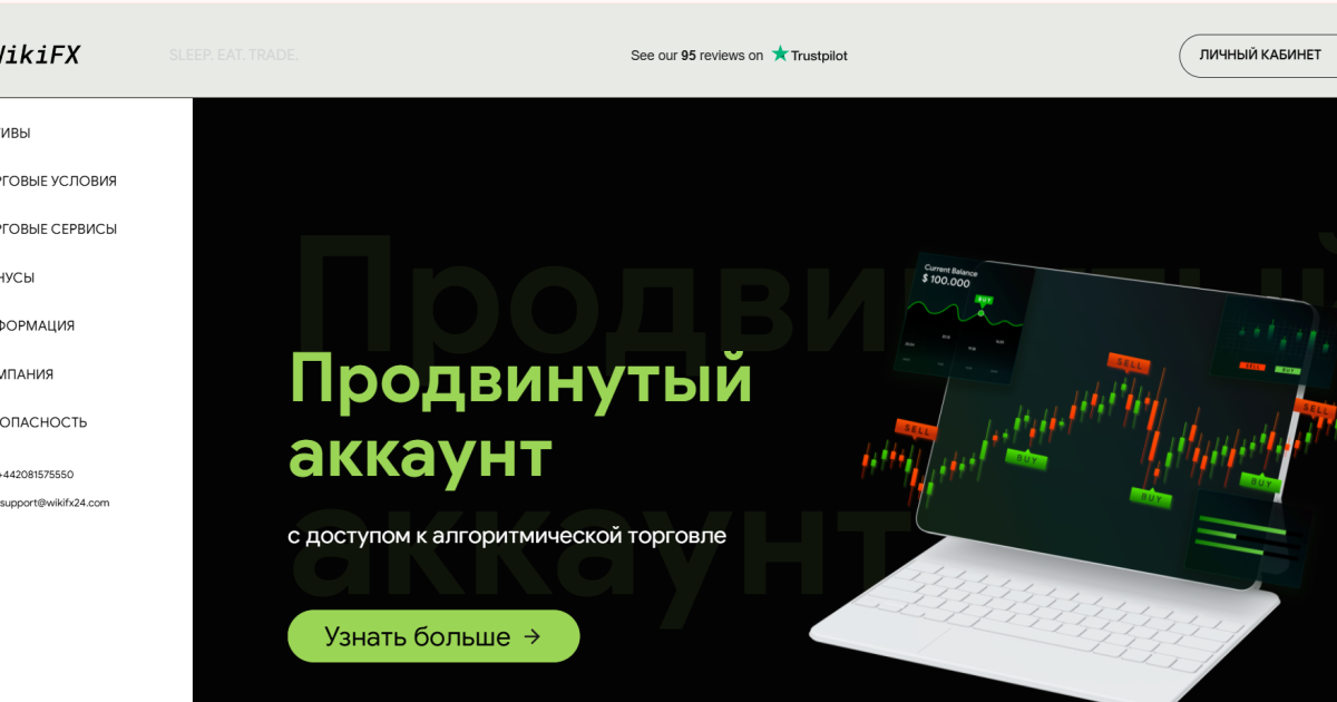 WikiFX отзывы. Брокер мошенник?