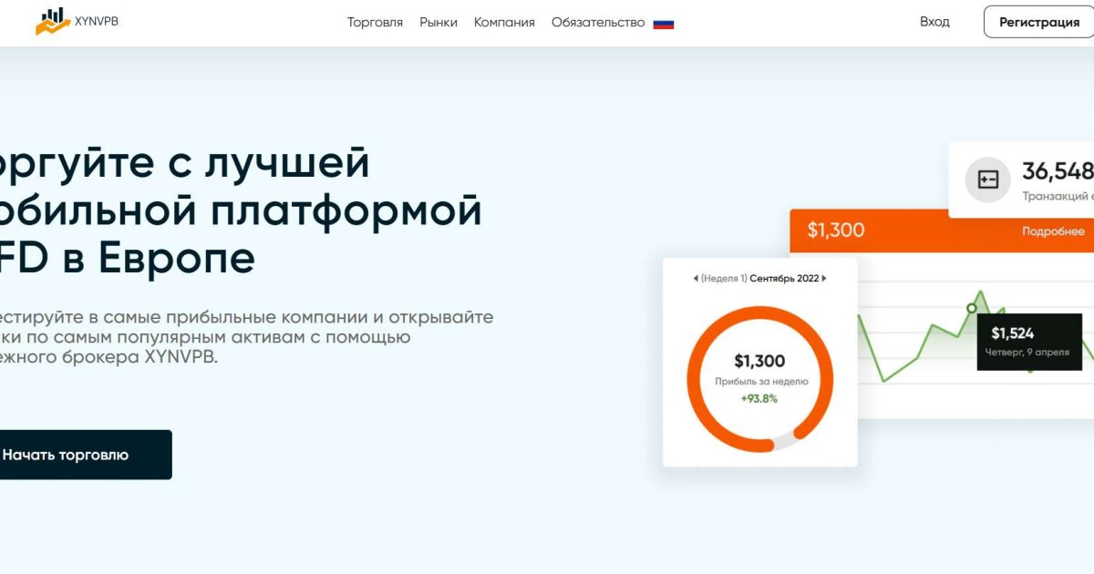 XYNVPB отзывы. Фальшивый брокер?