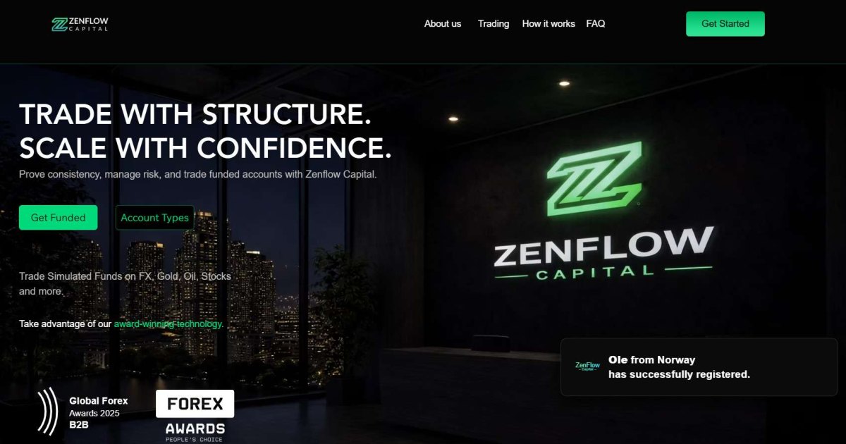 Zenflow Capital отзывы. Псевдоброкер?