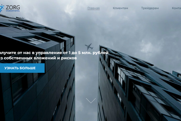 ZORG Investments отзывы. Обман?